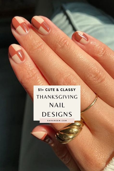 Looking for the perfect Thanksgiving nails? 🍂 Get inspired with these Thanksgiving nail ideas featuring gorgeous nail designs and nail art that are perfect for fall. Whether you love short, oval, square, or almond shapes, we’ve got simple, easy, and elegant options to match your style. From classy acrylics to trendy 2024 colors, these nail inspo ideas will have you feeling festive and chic all season long. Explore the latest Thanksgiving trends and find the perfect mani to complete your look. Fall Nail Inspo Short Square Nails, Thanksgiving Nail Inspo Short, Fall Nail Inspo Short, Nail Inspo Ideas, Thanksgiving Nail Ideas, 2024 Colors, Subtle Nail Art, Thanksgiving Nail Designs, Thanksgiving Nail Art