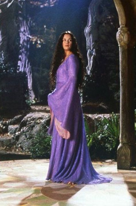 Arwen Undomiel, Liv Tyler, The Lord Of The Rings, The Rings, Lord Of The Rings, The Lord, Arch, Candles, Purple