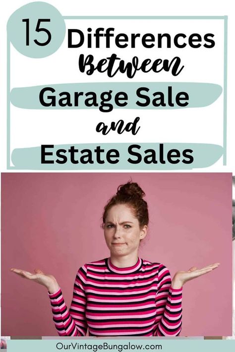 Estate Sale Organization, Estate Sale Planning, Fancy Garage, Estate Sale Signs, Vintage Bungalow, Online Garage Sale, What To Sell, Boutique Sales, Estate Sale Finds