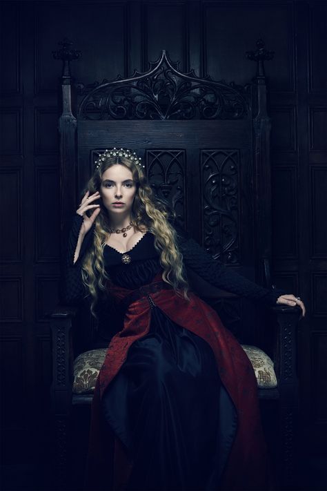 The White Princess - queen Elizabeth of York Feminist Costume, Philippa Gregory, Elizabeth Woodville, Elizabeth Of York, The White Princess, Jodie Comer, White Princess, Looks Party, Costume Drama