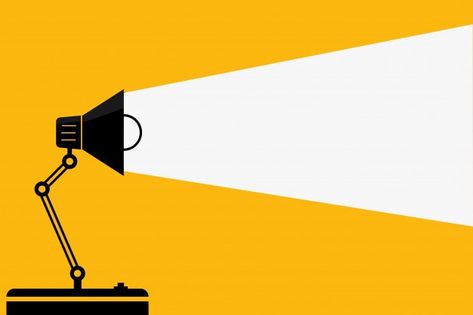 Table office lamp and lights. - ideas an... | Premium Vector #Freepik #vector #light #table #yellow #lamp Lamp Graphic Design, Lamp Illustration, Lamp Vector, Graphic Presentation, Red Mailbox, Lamp Logo, Pixar Lamp, Rube Goldberg Machine, Yellow Lamp