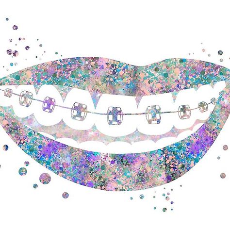 Dental Wall Art, Natural Teeth Whitening Diy, Dental Photos, Dentist Art, Dental Anatomy, Teeth Whitening Diy, Dental Braces, Dental Logo, Metal Braces