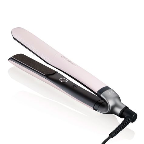 ghd Platinum+ Hair Straightener in Powder Pink | ghd® Official Pink Straightener, Ghd Cordless Straightener, Hair Straightener Target, Ghd Straightener Pink, Ghd Hair Dryer, Ghd Hair Straightener, Big Bouncy Curls, Best Curlers, Ghd Hair