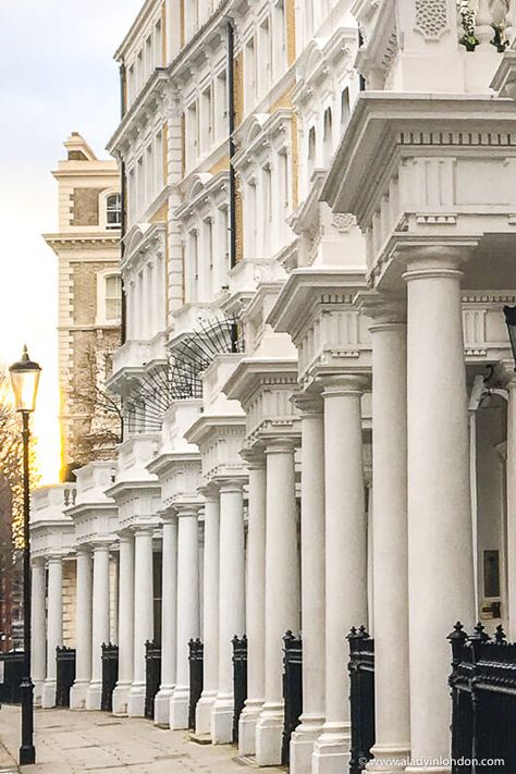 9 West London Areas You'll Love - West London Neighborhoods and Map Theme Park Photography, Kensington London Aesthetic, West London Aesthetic, Living In London Aesthetic, Claridges London, Themed Hotels, Houses In London, London West End, South Kensington London