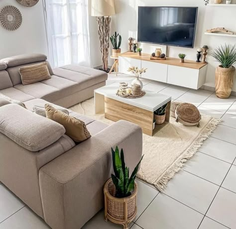 Ruang Tv, Small Living Room Layout, Living Room Designs Small Spaces, Small Living Room Design, Apartment Living Room Design, Small Apartment Living Room, Cosy Living Room, Simple Living Room, Small Living Room Decor