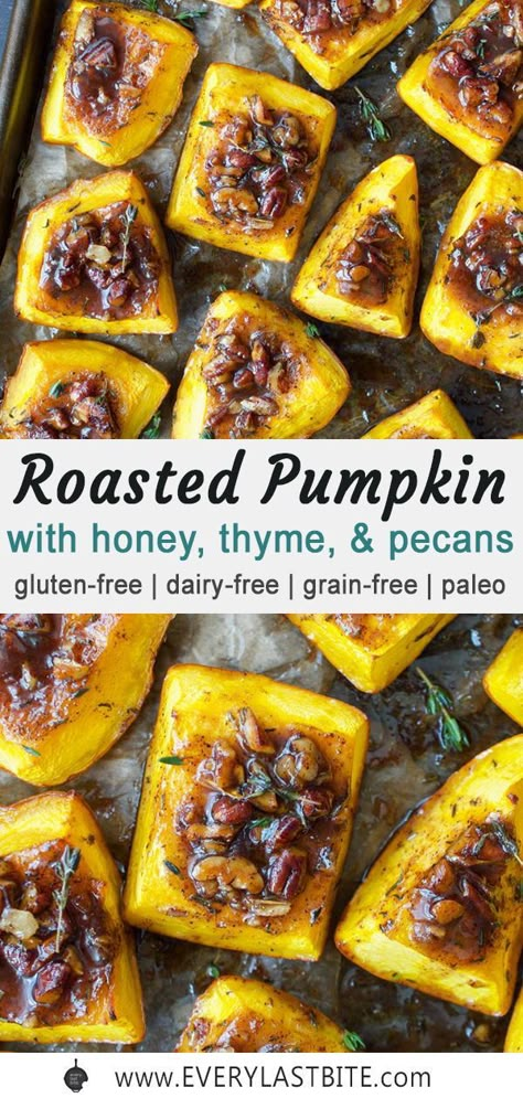 Roasted Pumpkin Wedges, Recipes With Roasted Pumpkin, Roasted Pumpkin Recipes Dinners, Pumpkin Side Dish Recipes, Pumpkin Side Dish, Pumpkin Recipes Side Dish, Roasted Pumpkin Recipes, Paleo Holiday Recipes, Pumpkin Appetizers