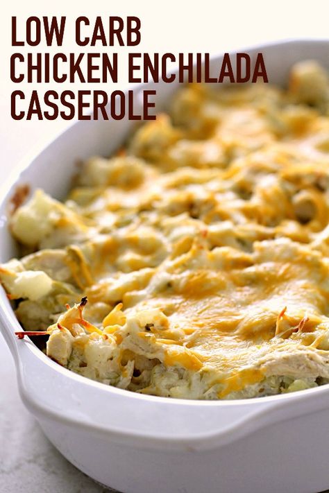 Casserole Enchilada, Low Fat Low Carb, Low Carb Low Fat Recipes, Chicken Enchilada Casserole, Cocktails Recipes, No Carb Recipes, Low Carb Low Sugar, Best Low Carb Recipes, Low Carb Dessert