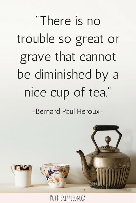 "There is no trouble so great or grave that cannot be diminished by a nice cup of tea" - Unique Gifts for Tea Lovers Tea Time Quotes, Tea Quotes, Tea And Books, Cuppa Tea, Unique Tea, My Cup Of Tea, Tea Art, Tea Gifts, Fun Cup