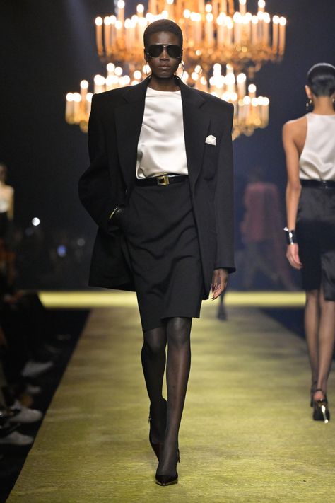 Saint Laurent Fall 2023, Ysl Fashion Show, Saint Laurent Outfit, Ysl Outfit, Saint Laurent Aesthetic, Skincare Aesthetics, Ysl Fashion, Saint Laurent Fashion, Everyday Uniform