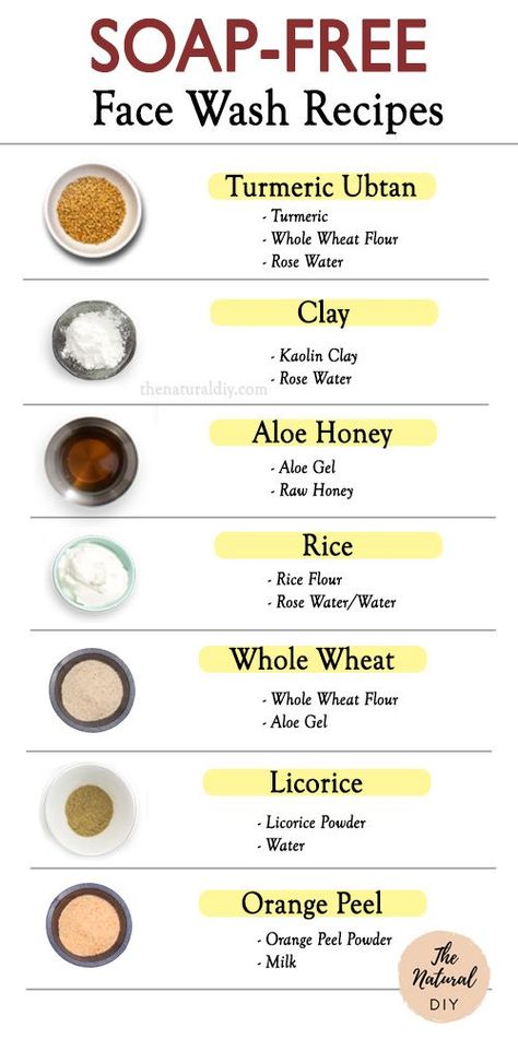 10 SOAP-FREE FACE WASH RECIPES - The Natural DIY Natural Face Wash Recipe, Cleansing Oil Recipe, Face Soap Recipe, Face Wash Recipe, Diy Cleanser, Herbal Face Wash, Diy Face Wash, Sweet Custard, Homemade Face Wash