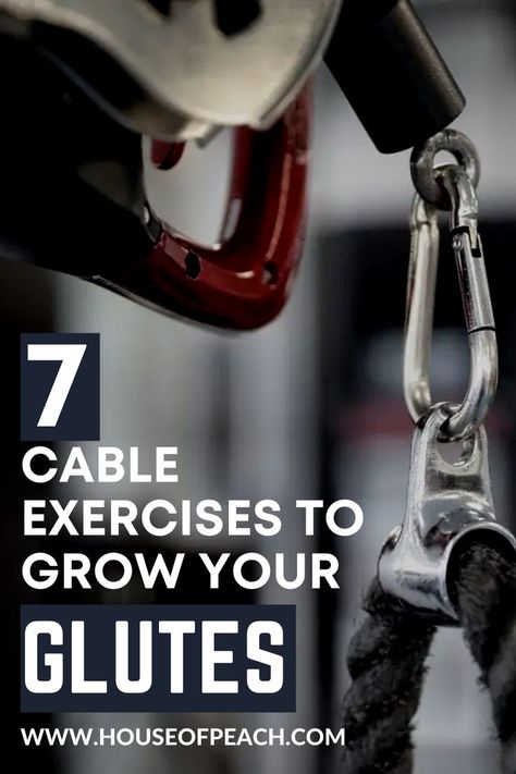 There are many ways to grow your glutes at home. But exercise machines and gym equipment can enhance your booty further. One machine in particular, the cable machine, helps target a wide array of muscles - the main one being your glutes. Gym Equipment For Glutes, Ways To Grow Your Glutes, Glut Workout, Best Gym Machines, But Exercise, Cable Exercises, Glutes At Home, Grow Your Glutes, Exercise Machines