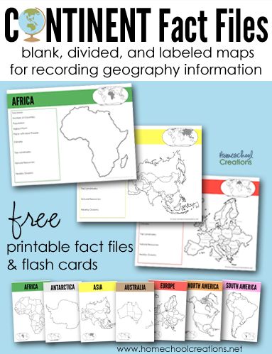 Geography Printables, Geography Homeschool, Africa Continent, Montessori Geography, Geography Activities, Geography For Kids, 6th Grade Social Studies, Teaching Geography, Homeschool Geography