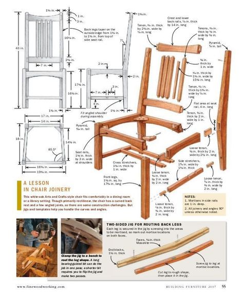 Easy DIY #woodworking projects perfect for beginners or kids. Explore numerous tutorials and tips to kickstart your crafting! #woodworkingplans #diy #projectideas. Wooden Chairs Diy, Chair Construction, Easy Woodworking Projects Diy, Chair Woodworking Plans, Woodworking Chair, Wood Furniture Design, Construction Details, Wood Plans, Woodworking Plans Free