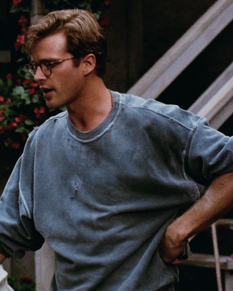 Nick Eliot The Crush, 1993 Mens Fashion, Cary Elwes The Crush, Cary Elwes 90s, The Crush 1993 Aesthetic, Carry Elwes, The Crush Movie, Carey Elwes, On The Road Movie