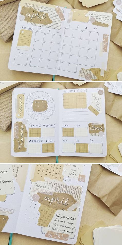 Bujo Collections Ideas, Bujo Calendar Spread, Journal Designs Layout, Bujo Inspiration Aesthetic, Bujo Setup Ideas, Bujo Monthly Spread Ideas, Bujo Tracker Ideas, Aesthetic Bujo Ideas, Bujo Simple