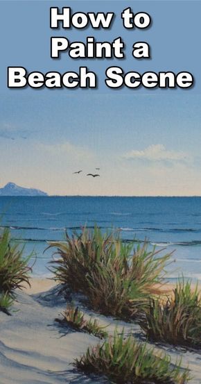 Painting Shades Ideas, How To Paint A Seascape, How To Paint The Ocean With Acrylics, How To Paint Sea, How To Paint Water With Acrylic, Acrylic Beach Painting, Paint A Beach, Beach Landscape Photography, Painting Waves