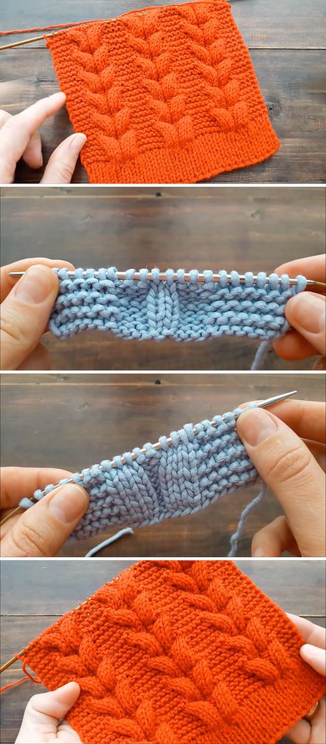 Knitting Braid Pattern You Can Learn Easily | CrochetBeja Living Room Partition Wall Design, Partition Wall Design, Room Partition Wall, Room Divider Ideas, Divider Ideas, Knit Projects, Braid Patterns, Living Room Partition, Room Partition