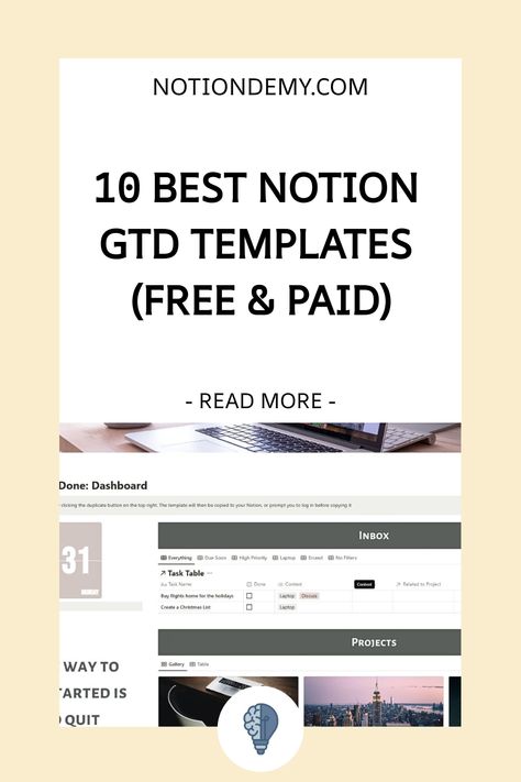 Here are ten of the best Notion GTD templates. Gtd Template, Notion Gtd Template, Gtd System Printables Free, Event Planning Notion Template, Notion Job Applications, Gtd System, Interactive Dashboard, Eisenhower Matrix, Data Dashboard