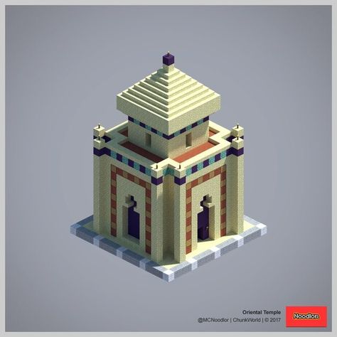 Minecraft Temple Ideas, Temple Minecraft, Minecraft Temple, Minecraft Desert, Wallpaper Iphone 7 Plus, Temple Ideas, Construction Minecraft, Rumah Minecraft Sederhana, Minecraft Structures