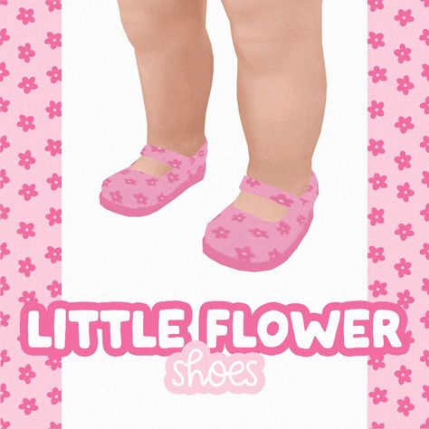 Little Flower Shoes Infant - Screenshots - The Sims 4 Create a Sim - CurseForge Sims 4 Infant Girl Cc, Sims 4 Cc Infant Shoes, Sims 4 Infant Shoes, Sims 4 Cc Toddler Shoes, Sims 4 Infant, Toddler Cc Sims 4, Sims 4 Toddler Clothes, Sims 4 Male Clothes, Sims Baby