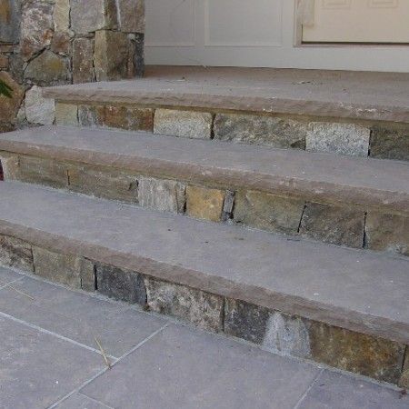 Brownstone Treads Limestone Steps, Stone Step, Step Treads, Masonry Fireplace, Stone Stairs, Stair Tread, Brick Veneer, Precast Concrete, Landscaping Supplies