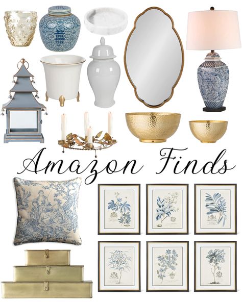 Blue Chinoiserie Living Room, French Blue Living Room Decorating Ideas, Blue White And Gold Living Room, Chinoiserie Decorating Living Room, French Blue Living Room, Chinoiserie Living Room Ideas, Grandmillennial Living Room, Chinoiserie Chic Living Room, Grandmillenial Living Room