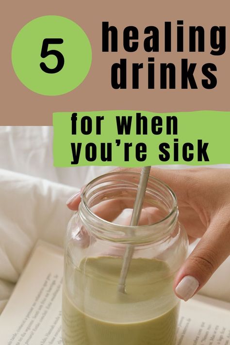 Feeling under the weather? These healing drink recipes will help sooth sore throats, support immune systems, and fuel your body toards recovery. Look no further for the best drinks for sore throats, since these drinks will help you feel better when you're sick. Starbucks drinks for when you're sick, sick drinking tea, good tea to drink when sick, sick drink recipes What To Drink When Sick, Tea To Drink When Sick, Sick Food Feel Better, Sick Drink, Drinks For Sore Throat, Food When Sick, Eat When Sick, Healing Drinks, Tea To Drink