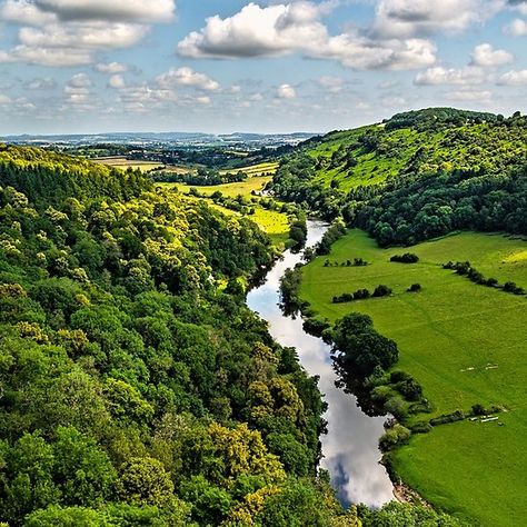 Valley Pictures, Karan Arjun, Worldly Things, Wye Valley, England Vacation, Amazing Scenery, Forest Of Dean, Aerial Photos, Nikon D7100