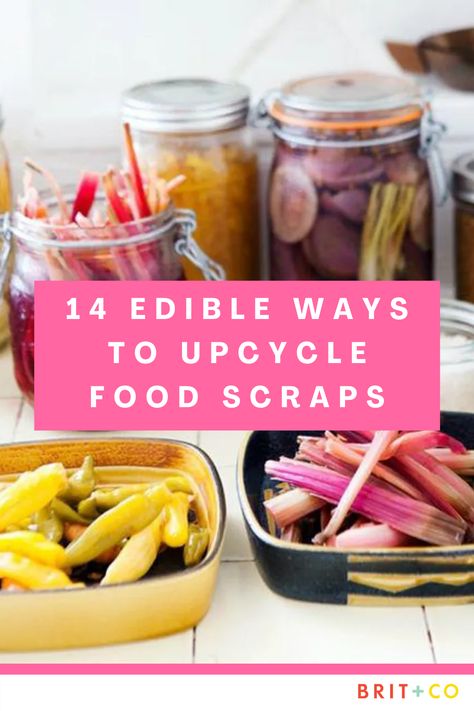 Before you toss those food scraps on the compost pile (or in the trash bin), take a peek at all of the clever ways that they can be repurposed. From peels to cores, poultry to produce and everything in between, these 14 awesome eats help you make the most out of your groceries. Cooking With Scraps, Zero Waste Food Ideas, Food Scraps Recipes, Food Scrap Recipes, Scrap Recipes, Scrappy Cooking, Meal Planing, Sustainable Homestead, Plane Food