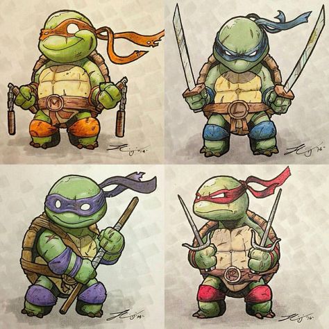 285 Likes, 4 Comments - @benjiraul on Instagram: “#donatello , #michelangelo , #leonardo , #raffaello , #tartarughe , #tartarugheninja ,…” Ninja Turtle Tattoos, Ninja Turtle Drawing, 3d Karakter, Turtle Drawing, Teenage Mutant Ninja Turtles Artwork, Teenage Mutant Ninja Turtles Art, Ninja Turtles Artwork, Teenage Ninja Turtles, Tmnt Art