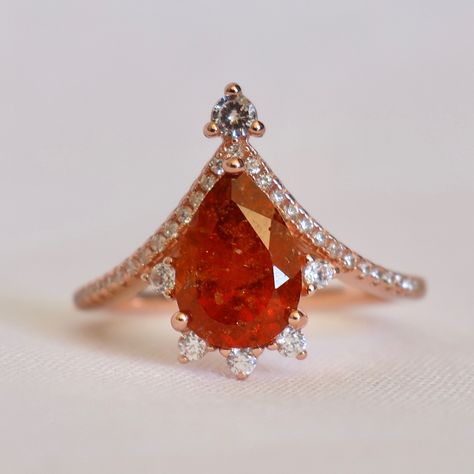 A gorgeous rose gold plated sterling silver hessonite garnet ring. It is a size 5 3/4. The condition is new. Free standard post is offered however insurance is an additional. Price: $150AUD Hessonite Ring, Hessonite Garnet, Garnet Ring, Garnet Rings, Gold Plated Sterling Silver, Rose Gold Plates, Garnet, Insurance, Gold Plate