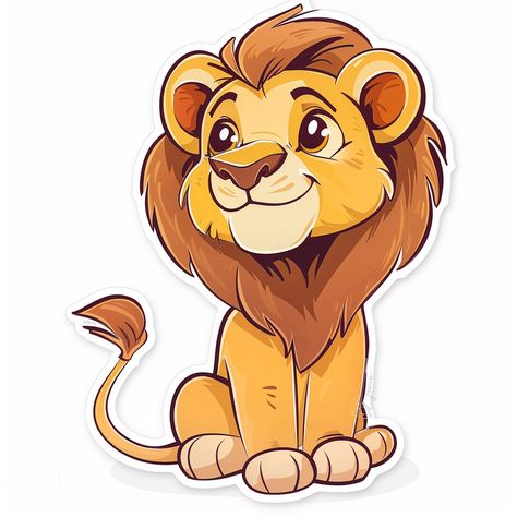 Midjourney Feed Simba Tattoo, Graphic Office, Studio Background Ideas, Lion Cute, Lion Cartoon, Lion Sticker, Lion Clipart, Lion Sketch, Towel Animals