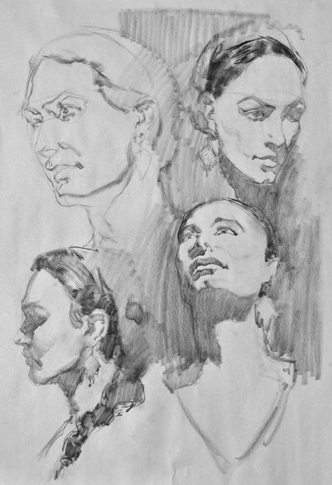 Watts Atelier of the Arts: Photo Watts Atelier, Anatomy Sketches, 흑백 그림, 인물 드로잉, Portrait Sketches, Arte Sketchbook, Sketchbook Inspiration, Anatomy Art, Drawing Tutorials