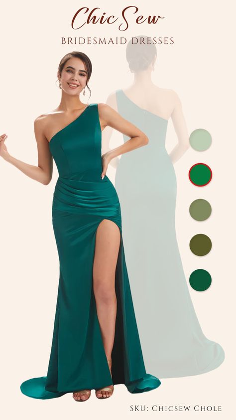 Explore Your Dream Dress at ChicSew. Over 200+ Styles in 80 Colors to make sure your entire wedding party is coordinated exactly the way you’ve imagined. 2025 Wedding, Perfect Bridesmaid Dress, Gowns Bridesmaid, Affordable Bridesmaid Dresses, Bridesmaid Dress Styles, Wedding Plan, Bridesmaid Dresses Online, Satin Bridesmaid Dresses, Online Website