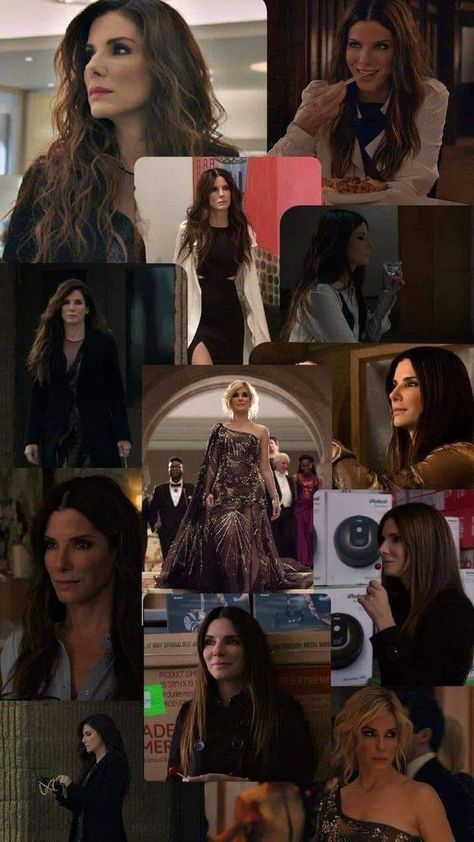 Ocean 8 Outfits, Ocean's 8 Aesthetic, Debbie Oceans 8, Oceans 8 Aesthetic, Sandra Bullock Wallpaper, Ocean 8 Movie, Debbie Ocean, The Proposal Movie, Ocean's Eight