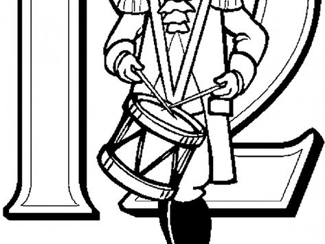 12-drummers 12 Days Of Christmas Coloring Pages, Christmas Coloring Pages For Kids, 12 Days Of Xmas, Character Faces, Xmas Art, Wool Work, Quilling Christmas, Twelve Days Of Christmas, Christmas Coloring