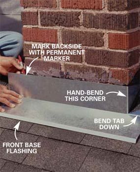 Leak-proof your chimney using this traditional, time-tested flashing method Sheet Metal Shop, Brick Repair, Flat Roof Repair, Chimney Repair, Galvanized Roofing, Property Maintenance, Roof Flashing, Membrane Roof, Brick Chimney