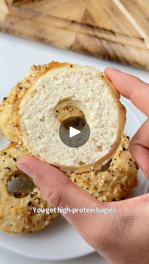 Protein Bagels, Donut Pan, Chicken Protein, Bagel Bites, Everything Bagel Seasoning, Bagel Seasoning, Protein Bites, Free Keto Recipes, Bariatric Recipes