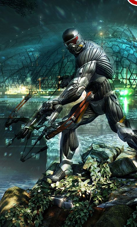 Crysis 3 poster HD #iPhone 5s #Wallpaper | Welcome to http://www.ilikewallpaper.net/iphone-5-wallpaper/ to download more beautiful and free wallpapers . Crysis 3, Sith Warrior, 4k Gaming Wallpaper, Iphone 5 Wallpaper, Iphone 6 Wallpaper, Iphone Games, Gaming Wallpapers, Poster Artwork, Game App