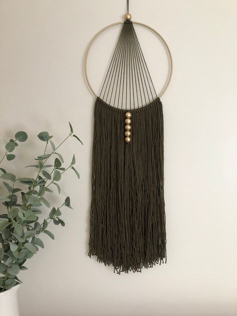 Small macrame wall hanging