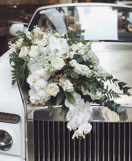 car decoration for wedding simple