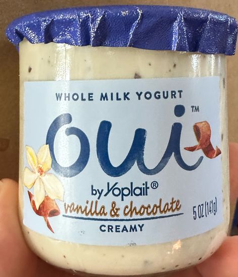 Oui Yogurt, Yogurt Chocolate, Food Inspired, Yogurt Flavors, Vanilla Chocolate, Whole Milk, Food Items, New Recipes, Yogurt