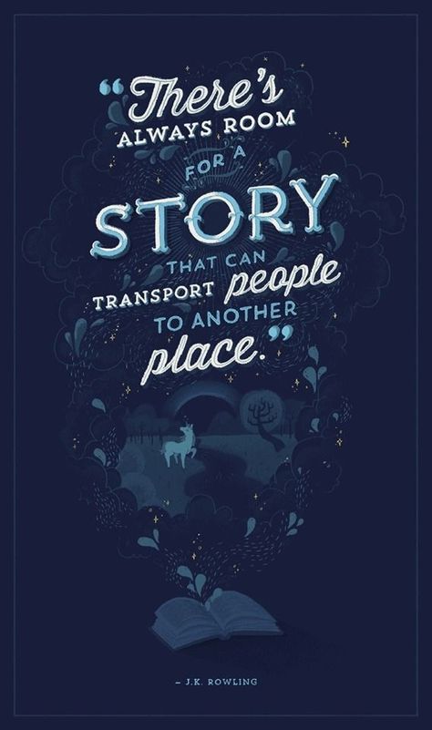 Happy “National Tell a Story Day”. Stories provide us with an escape from reality, where we can change and mold the world however we wish. When we tell stories, we allow someone else to experience the world that we have created in our minds, giving them an opportunity to interpret it in their own way. Telling stories is how we stay inspired, how we share our feelings, how we connect to each other. We encourage you to tell a story today #shareastory Rowling Quotes, Library Posters, J K Rowling, Reading Quotes, Writing Quotes, School Library, I Love Books, Writing Inspiration, Love Book