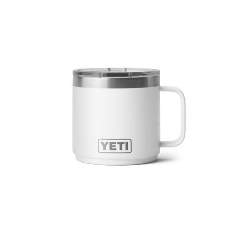 YETI Rambler 14 oz Stackable Mug with Magslider Lid Coffee Chili, Bf Gift, Yeti Accessories, Camping Bedarf, Camp Mugs, Camp Mug, Kitchen Refrigerator, Enjoy Coffee, Yeti Rambler