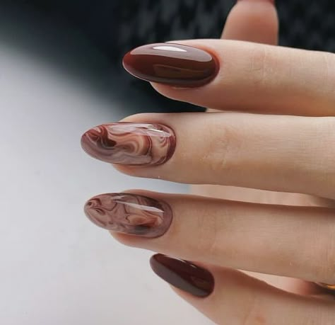 Nail Art Brown, Vibrant Nail Designs, November Nails, Hello Nails, Casual Nails, Spring Nail, Brown Nails, Elegant Nails, Funky Nails