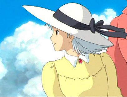 Sophie=Howls Moving Castle Cartoon Mood, Howl's Moving Castle, The Cartoon, Anime Aesthetic, We Heart It, Castle, Lost, Yellow, Anime