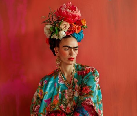 Frida Kahlo Flowers, Frida Kahlo Wedding, Freida Kahlo, Frida Style, Frida Kahlo Quotes, Frida Kahlo Paintings, Frida Kahlo Portraits, Kahlo Paintings, Frida Kahlo Art