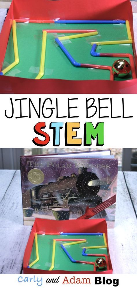 Polar Express Crafts, Stem Room, Polar Express Activities, Polar Express Christmas Party, Polar Express Theme, Christmas Stem Activities, Elementary Stem, Holiday Stem, Read 180