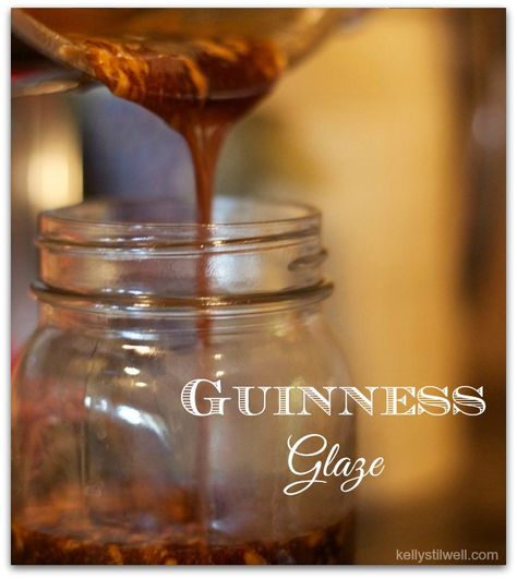 I discovered this Guinness Glaze recipe at Raglan Road Irish Pub in Downtown Disney. We've eaten at almost every restaurant there, and they serve the best food! A perfect dinner recipe is to baste ribs or chicken with this glaze. Such an easy recipe! Or serve it as they do at Raglan Road, mixed with a little oil on a plate for bread dipping! You can serve the ribs as an appetizer, too! Guinness Glaze, Sticky Pork Ribs, Irish Brown Bread, Glazed Ribs, Bread Dipping, Irish Cooking, Sticky Pork, Bread Dip, Perfect Dinner