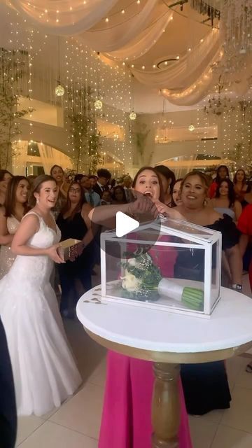 Proposal~Wedding~Engagement on Instagram: "Why not spice things up and ditch the traditional bouquet toss 💐😍  🎥 / Credit @jeanroldaneventos  What do you think about this idea?" Things To Toss At Wedding, Leaving Wedding Ideas, Wedding Ideas February, Secret Wedding Ideas, Renew Vows Ideas, Bouquet Toss Ideas, Wedding Bouquet Toss, Engagement Proposal Ideas, Wedding Proposal Ideas